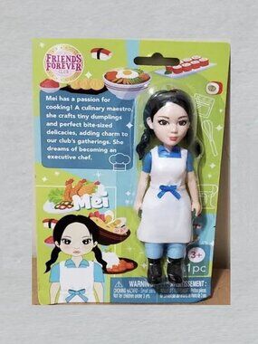 Friends Forever Club Mei Figure Measures 5 Inches Tall